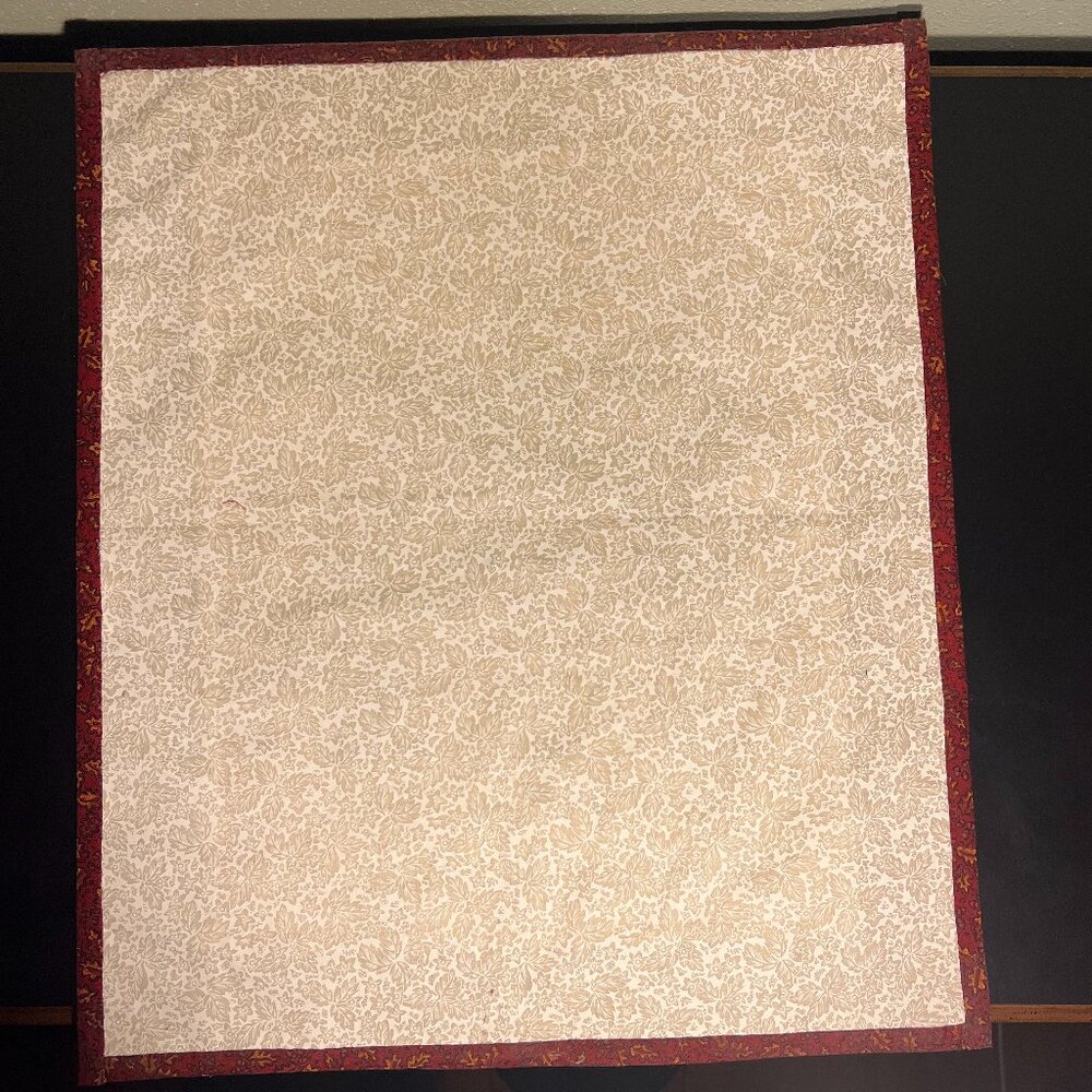 Hand Stitched Antique Needlework Sampler Reproduction Appliqué & Embroidery - Picture 15 of 16